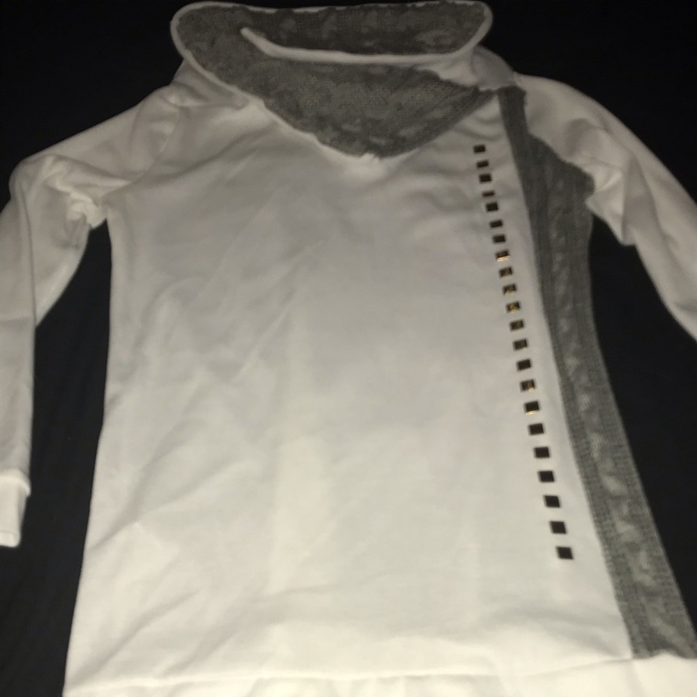 Cowl neck style Tunic sweater